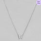 Butterfly CZ 925 Sterling Silver Necklace