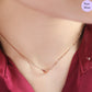Heartstrings Rose Gold 925 Sterling Silver Necklace