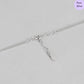 Pure Essence Drop Rhodium Plated 925 Silver Necklace