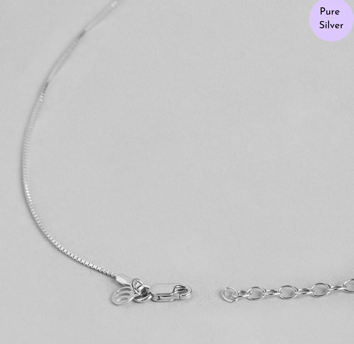 Eternal Alexis Halo Rhodium Plated 925 Silver Necklace