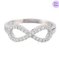 Infinite Elegance Rhodium Plated 925 Sterling Silver Ring