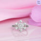 Jasmine Glow Rhodium Plated 925 Sterling Silver Women's Ring