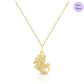 Golden Mirage Pendant with CZ in Gold-Plated 925 Sterling Silver