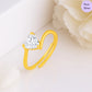Cherished Spark Gold Plated 925 Sterling Silver Ring