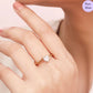 Cherished Spark Gold Plated 925 Sterling Silver Ring