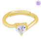 Cherished Spark Gold Plated 925 Sterling Silver Ring