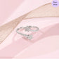 Stardust Whisper Rhodium Plated 925 Sterling Silver Ring
