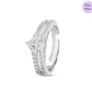 Twinkling Soul Rhodium Plated 925 Sterling Silver Ring
