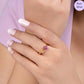 Rosy Gleam Gold Plated 925 Sterling Silver Ring