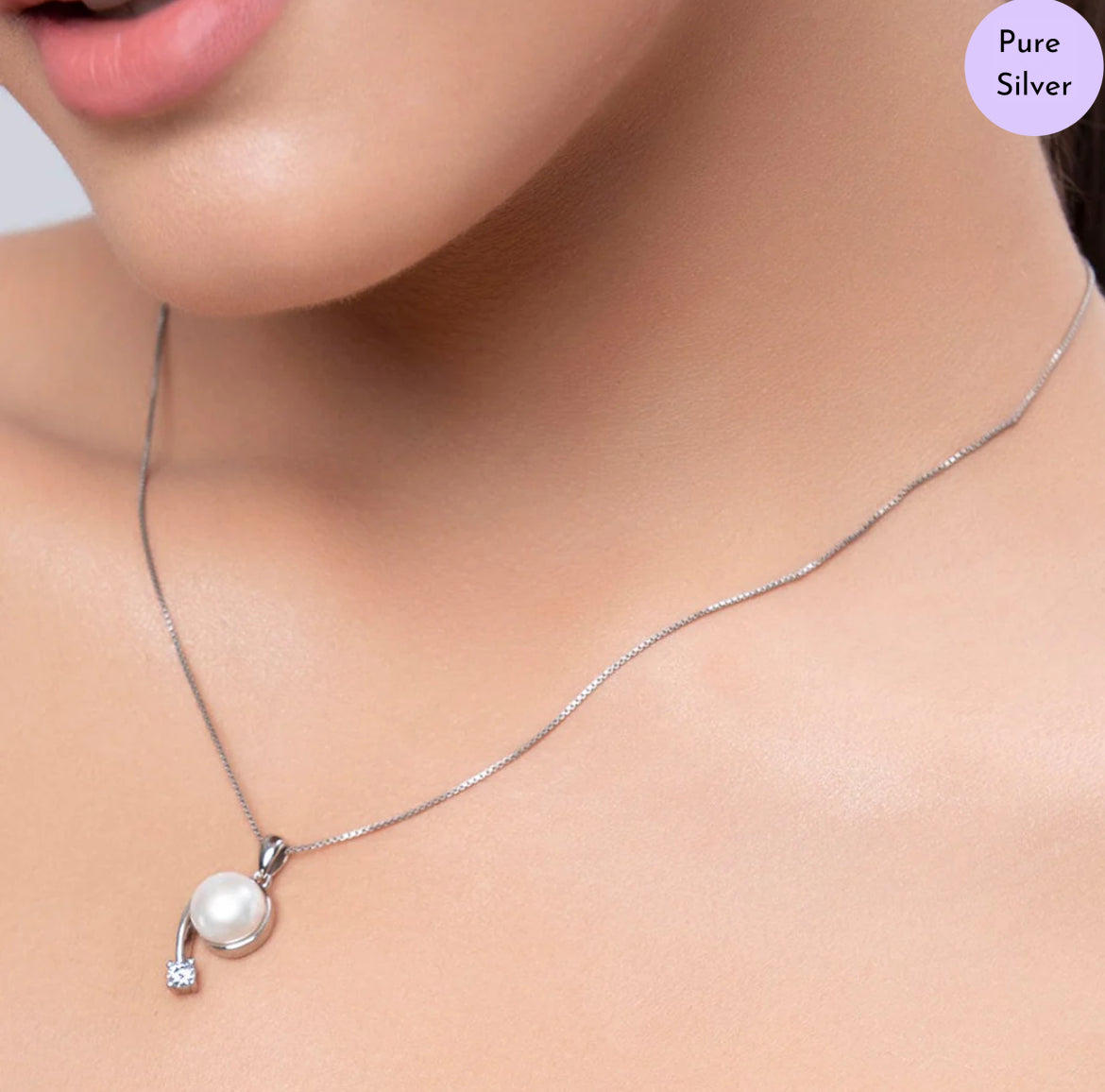 Queen’s Whisper 925 Sterling Silver Rhodium Plated Jewellery Set