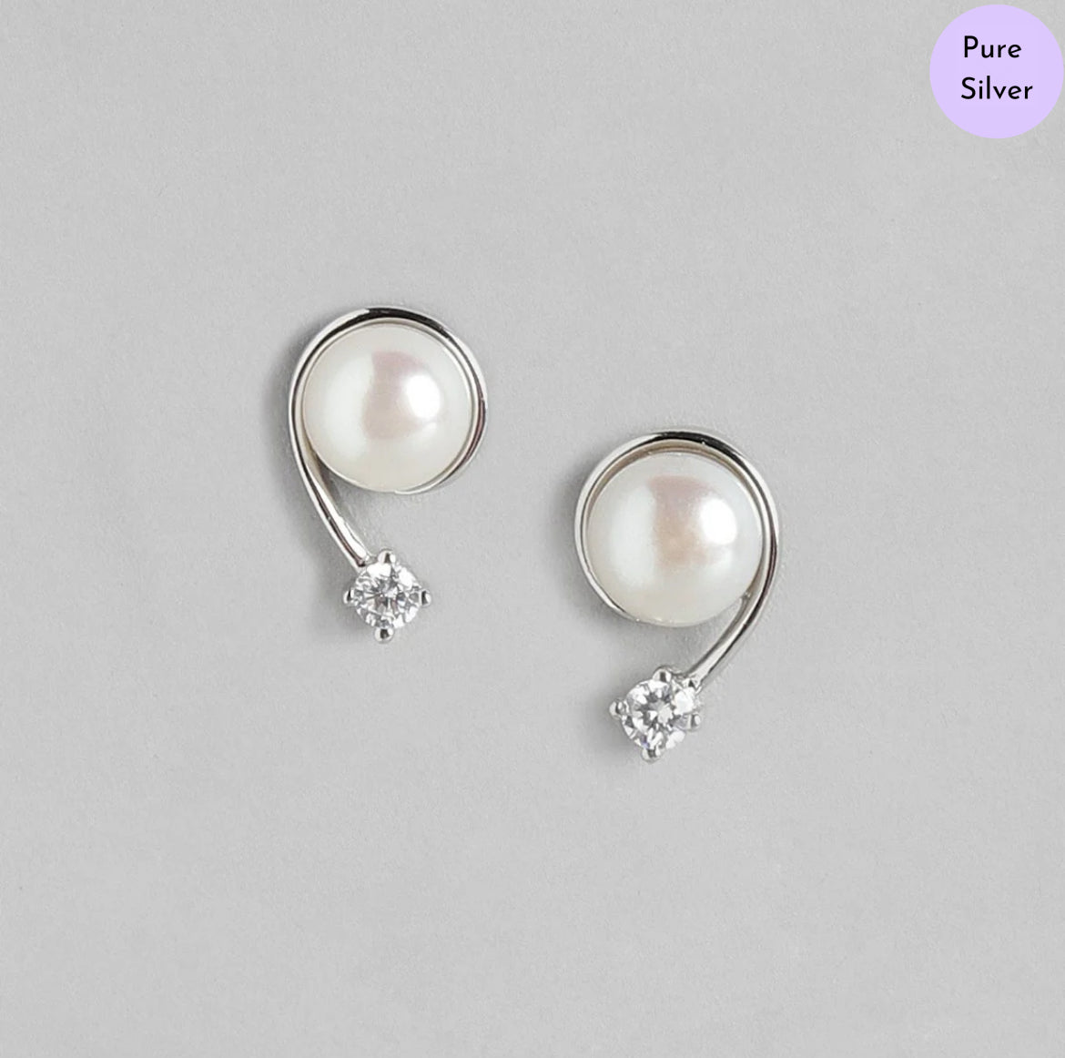 Queen’s Whisper 925 Sterling Silver Rhodium Plated Jewellery Set