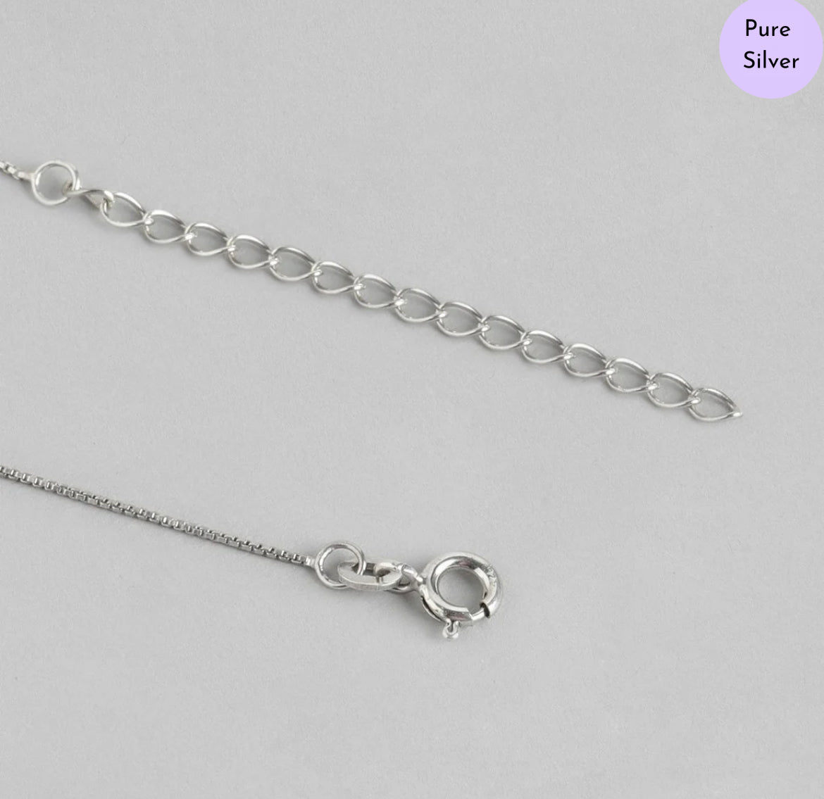 Queen’s Whisper 925 Sterling Silver Rhodium Plated Jewellery Set