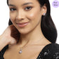 Royal Bloom Rhodium-Plated 925 Sterling Silver Jewelry Set