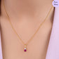 Rose Veil Gold Plated 925 Sterling Silver Jewellery Set