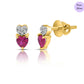 Rose Veil Gold Plated 925 Sterling Silver Jewellery Set