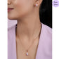 Peacock Glint Rose Gold Plated 925 Sterling Silver Jewellery Set