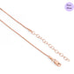 Aurora Crest Rose Gold Plated 925 Sterling Silver Jewelry Set