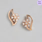 Radiant Tail 925 Sterling Silver Flower Pattern Jewelry Set