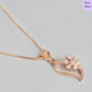 Radiant Tail 925 Sterling Silver Flower Pattern Jewelry Set