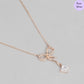 Loop of Love Rose Gold Plated 925 Sterling Silver Jewelry Set