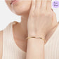 Delicate Tie Gold Plated 925 Sterling Silver Bracelet