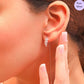Hanging Charm 925 Silver Earrings