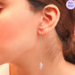 Hanging Charm 925 Silver Earrings