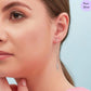 Hanging Charm 925 Silver Earrings