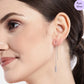 Hanging Charm 925 Silver Earrings