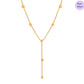 Refined Square  Gold-Plated 925 Sterling Silver Necklace