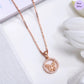 Dreamwing Rose Gold Plated 925 Sterling Silver Pendant