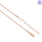 Dreamwing Rose Gold Plated 925 Sterling Silver Pendant
