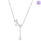 Delicate Heart Rhodium Plated 925 Sterling Silver Necklace