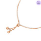 Petal Heart Gold Plated 925 Sterling Silver Bracelet