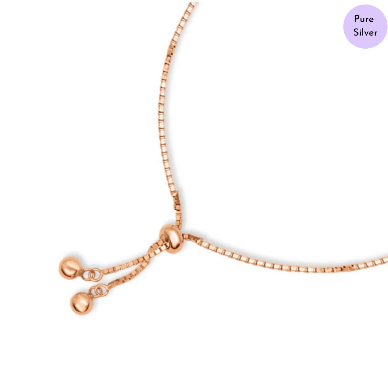 Petal Heart Gold Plated 925 Sterling Silver Bracelet