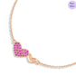 Rosy Heart Rose Gold Plated 925 Sterling Silver Bracelet