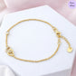 Heartlet Gold Plated 925 Sterling Silver Bracelet