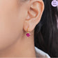 Lovelle Gold Plated 925 Sterling Silver Drop Earrings