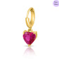 Lovelle Gold Plated 925 Sterling Silver Drop Earrings