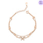 Bella Bow  Rose Gold Plated 925 Sterling Silver Bracelet