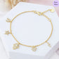 Charmsy Gold Plated 925 Sterling Silver Bracelet