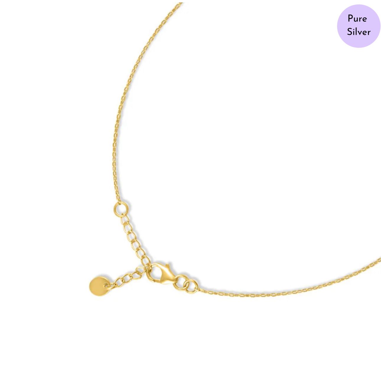 Charmsy Gold Plated 925 Sterling Silver Bracelet