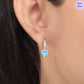 Seloria Heart Drop Rhodium Plated 925 Sterling Silver Earrings