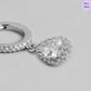 Silvara Rhodium Plated 925 Sterling Silver Earrings