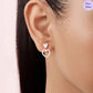 Droplyn Rose Gold Plated 925 Sterling Silver Earrings