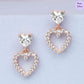 Droplyn Rose Gold Plated 925 Sterling Silver Earrings