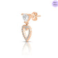 Droplyn Rose Gold Plated 925 Sterling Silver Earrings