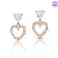 Droplyn Rose Gold Plated 925 Sterling Silver Earrings