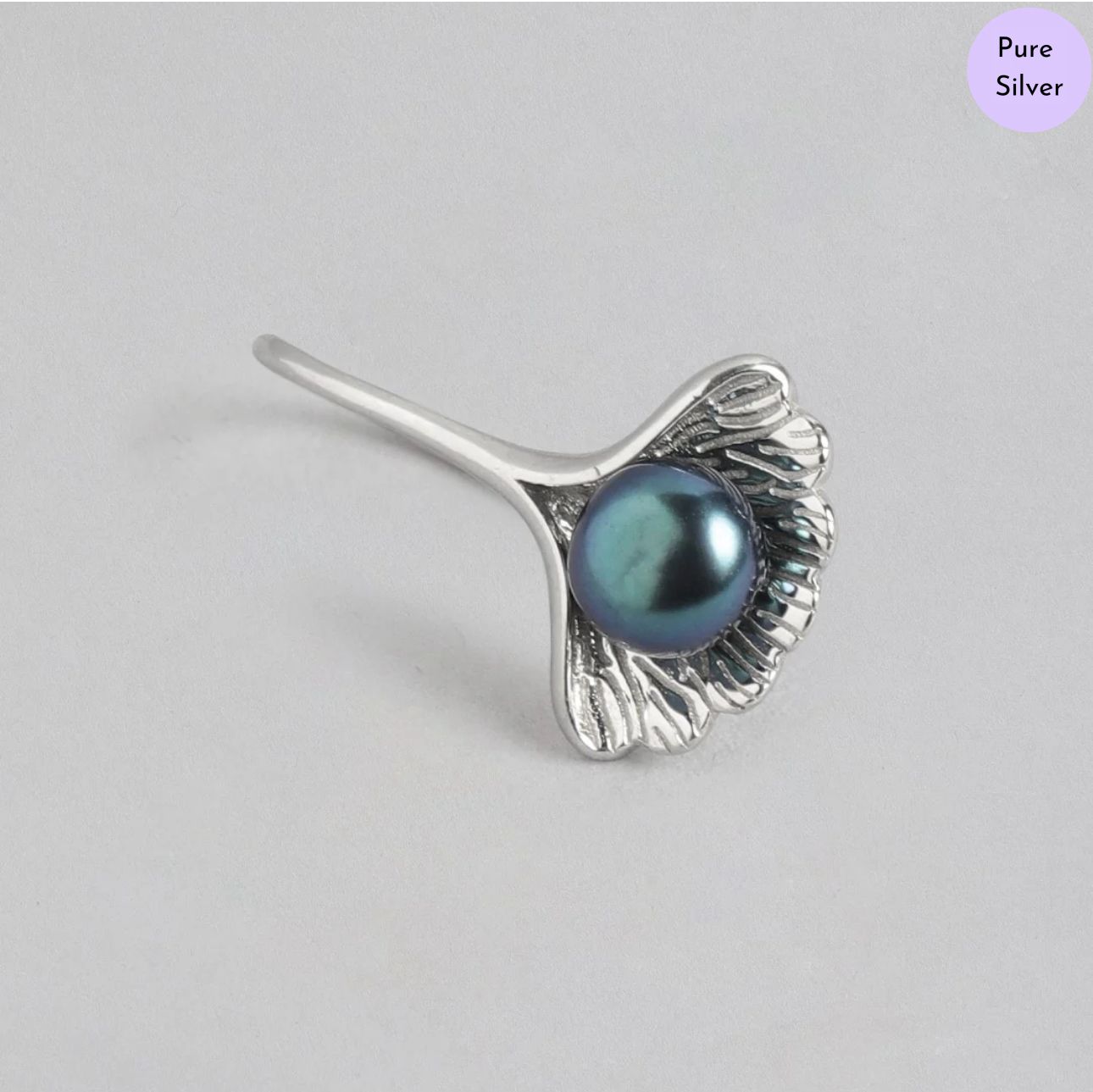 Coralia and Pearl Drop 925 Silver Earrings