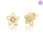 Rosina  Gold Plated 925 Sterling Silver Earrings